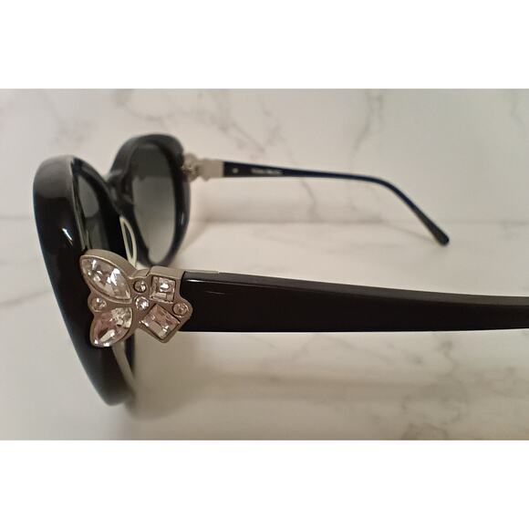 VERA WANG "Cynosure" Womens Black/Crystal Sunglasses - NEW - Picture 3 of 6